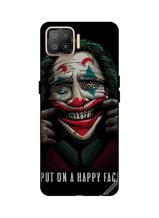 Covernex Protective Case Cover For Oppo F17 Put On A Happy Face - Image 1