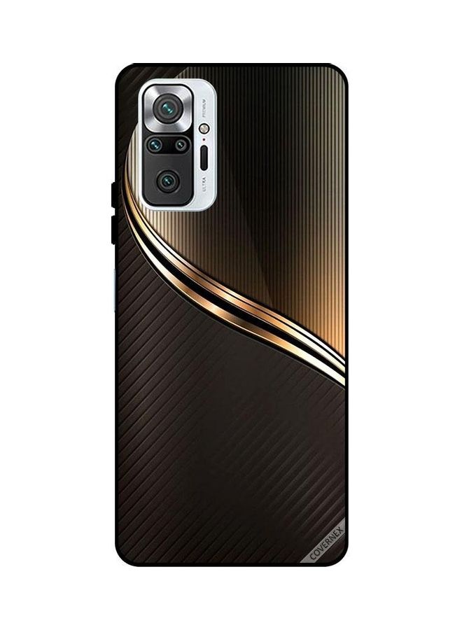 Covernex Protective Case Cover For Xiaomi Redmi Note 10 Pro Dark Grey/Brown - Image 1