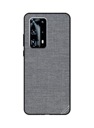 غطاء حماية واقٍ لهاتف هواوي P40 برو بلس بنمط قماش لون رمادي - v1623547589/N48118188A_1