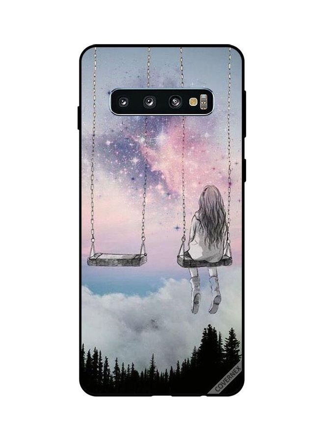 Covernex Protective Case Cover For Samsung Galaxy S10 Alone Sad Girl - Image 1
