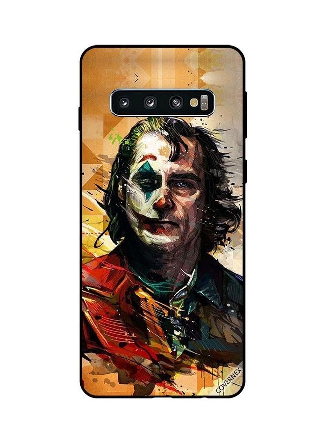 Covernex Samsung Galaxy S10 Protective Case Cover Printed Featuring Joker DESIGN_0153 - Image 1