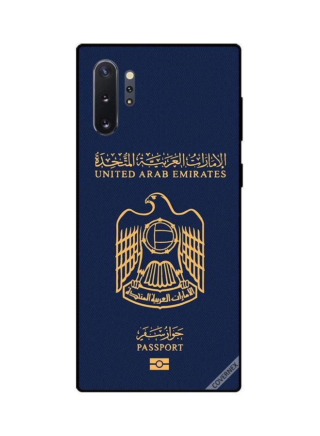 Covernex Samsung Galaxy Note 10 Plus Protective Case Cover Printed Featuring Uae Passport 2 DESIGN_0276 - Image 1
