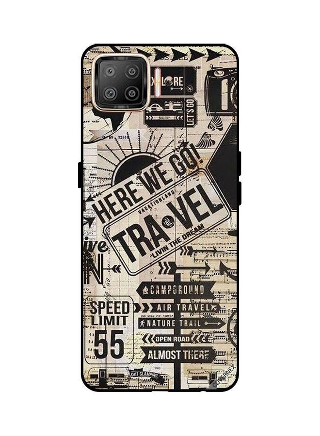 Covernex Protective Case Cover For Oppo F17 Here We Go Travel - Image 1