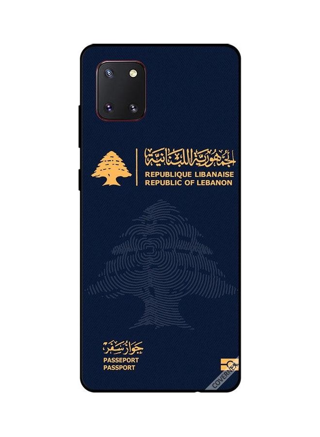 Covernex Protective Case Cover For Samsung Galaxy Note10 Lite Lebanon Passport - Image 1