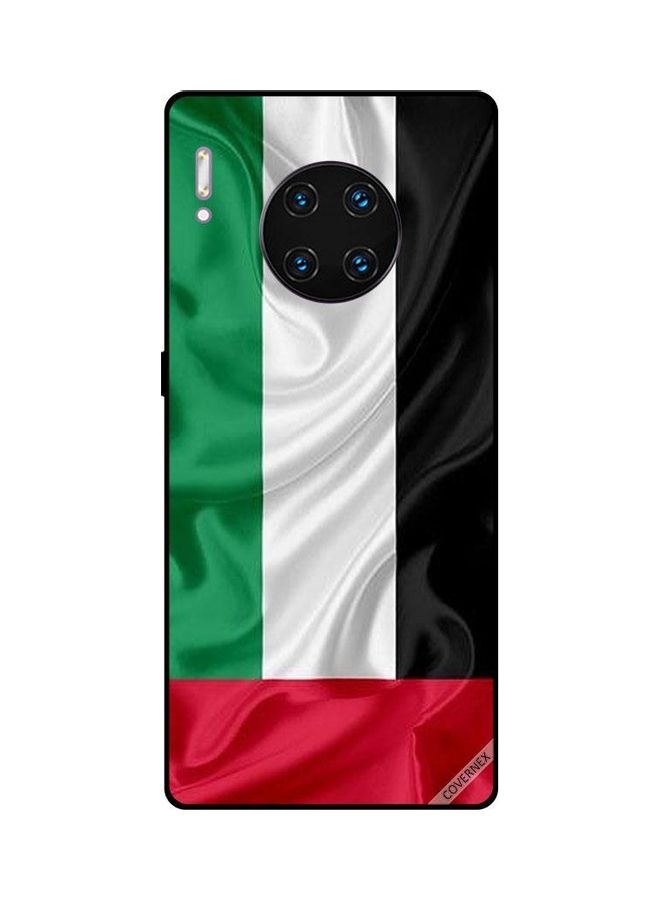 Covernex Protective Case Cover For Huawei Mate 30 Pro UAE Flag Cloth - Image 1