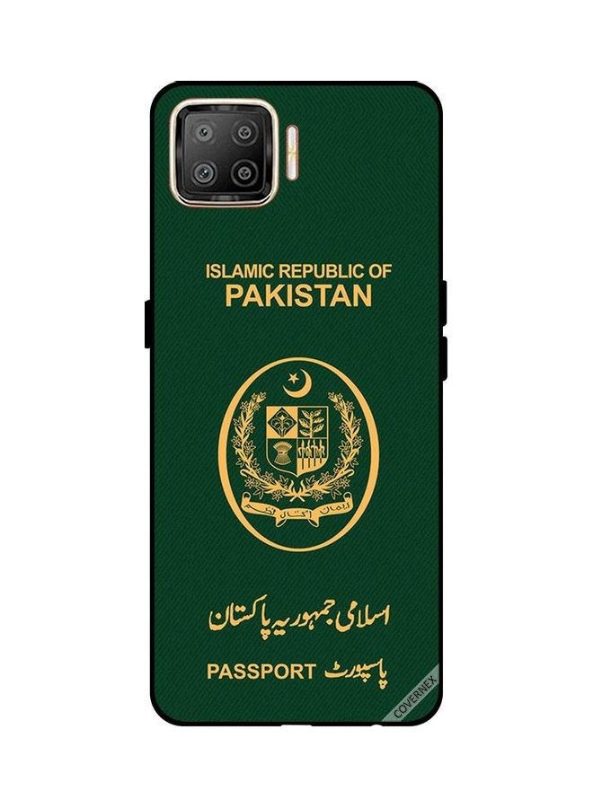 كوفرنيكس غطاء حماية واقٍ لهاتف أوبو F17 نمط جواز سفر باكستان - Image 1