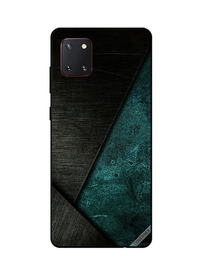 Covernex Protective Case Cover For Samsung Galaxy Note10 Lite Black/Dark Green  - Image 1