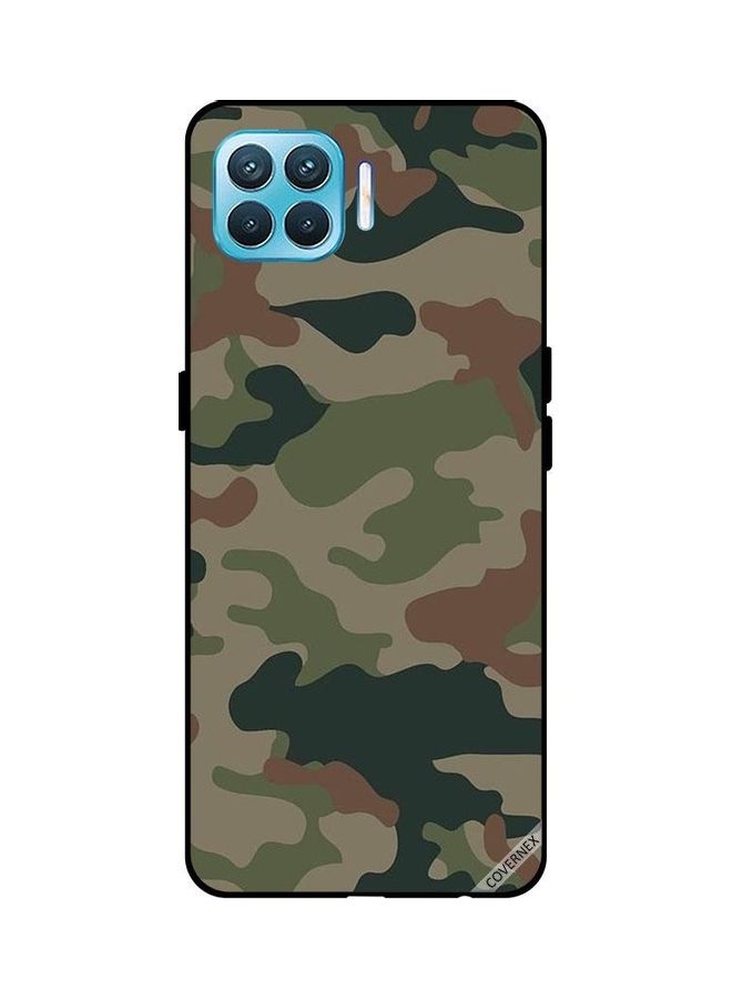 Covernex Protective Case Cover For Oppo F17 Pro Camouflage Pattern - Image 1