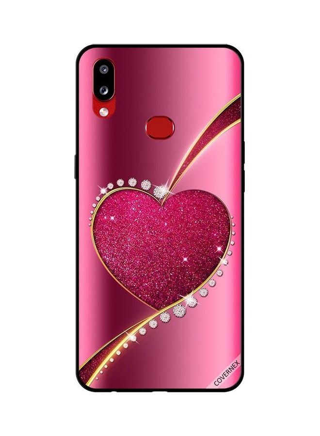 Covernex Protective Case Cover For Samsung Galaxy A10S Pink/Red/Golden
