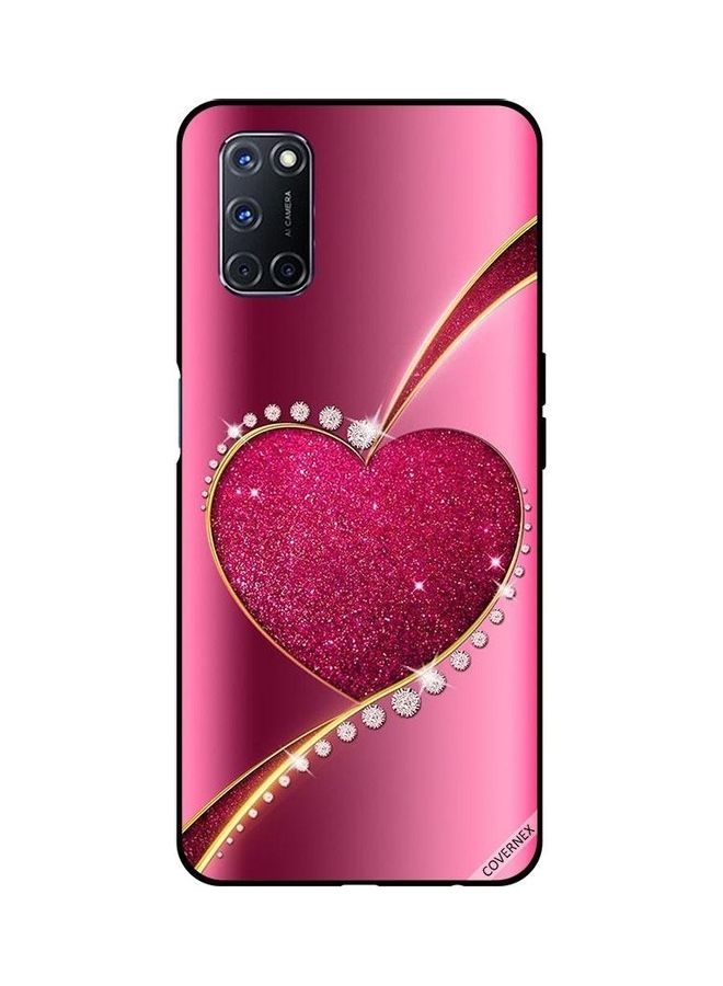 Covernex Protective Case Cover For Oppo A52/A72/A92 Diamond Glitter Heart - Image 1
