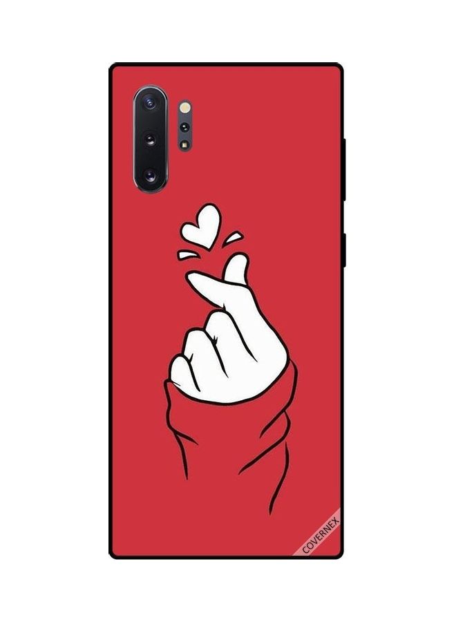 Covernex Samsung Galaxy Note 10 Plus Protective Case Cover Printed Featuring Snap Love Red DESIGN_0261 - Image 1