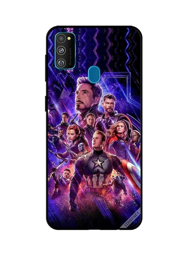 كوفرنيكس غطاء حماية واقِِ بطبعة فريق أبطال فيلم "Avengers" لهاتف سامسونج جالاكسي M30s متعدد الألوان