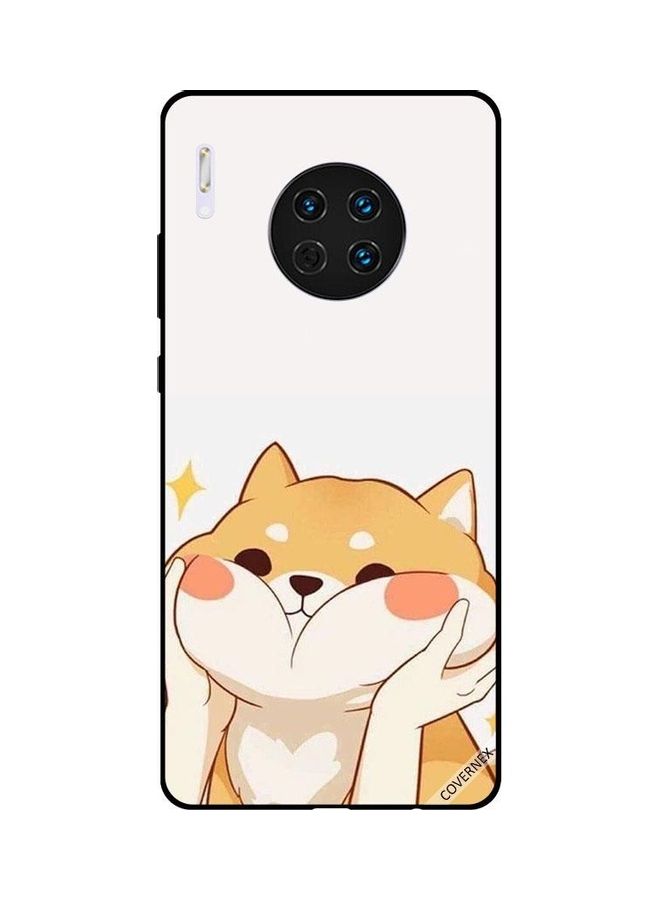 كوفرنيكس غطاء حماية واقٍ لهاتف هواوي ميت 30 ملاطفة قطة وحملها من خدودها - Image 1