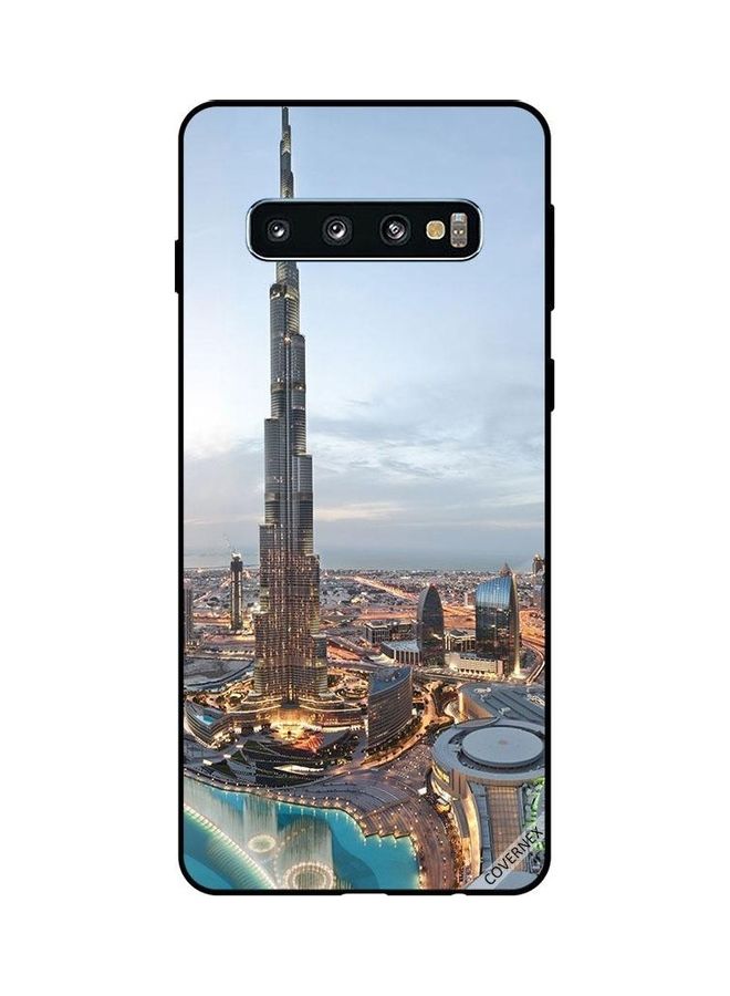 Covernex Protective Case Cover For Samsung Galaxy S10 Beautiful View Of Downtown Dubai - Image 1