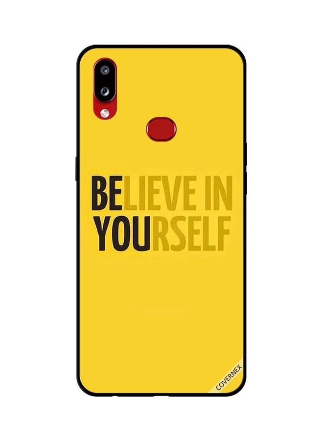 Protective Case Cover for Samsung Galaxy A10s Yellow