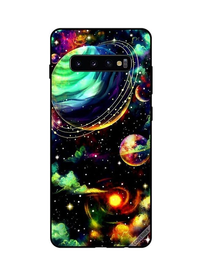 Plants Saturn Protective Case Cover For Samsung Galaxy S10 Plus Multicolour