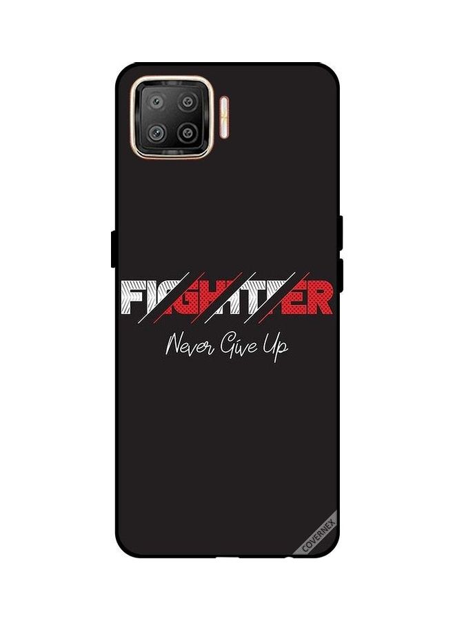 Covernex - Protective Case Cove For Oppo F17 Fighter Never Give Up - Image 1