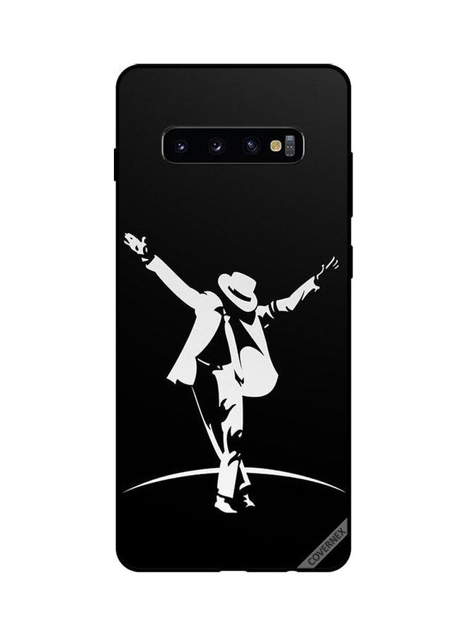 كوفرنيكس غطاء حماية واقِ لهاتف سامسونج جالاكسي S10 بلس أسود/ أبيض - Image 1