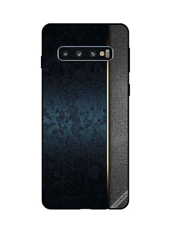 Covernex Protective Case Cover For Samsung Galaxy S10 Blue/Grey - Image 1