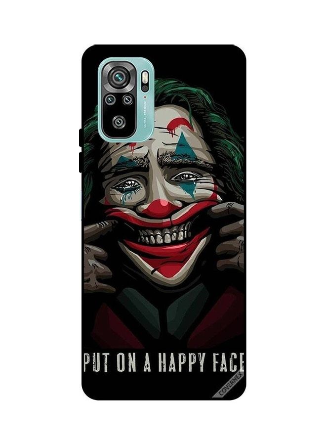 Covernex Protective Case For Xiaomi Redmi Note 10 4G - Put On A Happy Face Multicolour - Image 1