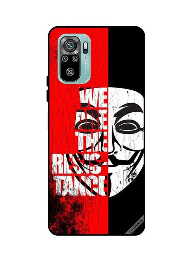 كوفرنيكس حافظة واقية لهاتف شاومي ريدمي نوت 10 4G - نحن المقاومة - Image 1