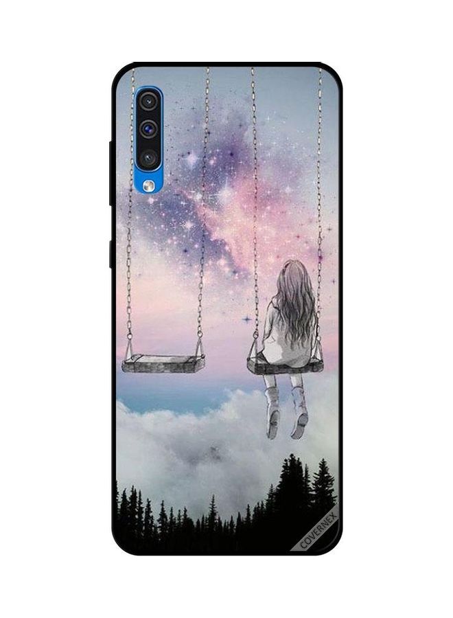 Covernex Alone Sad Girl Protective Case Cover For Samsung Galaxy A50 Multicolour - Image 1