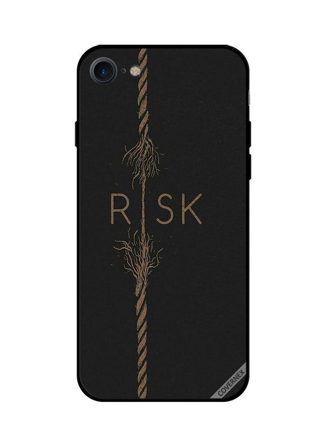 Covernex Apple iPhone SE 2020 Protective Case Cover Printed Featuring Risk DESIGN_0239 - Image 1