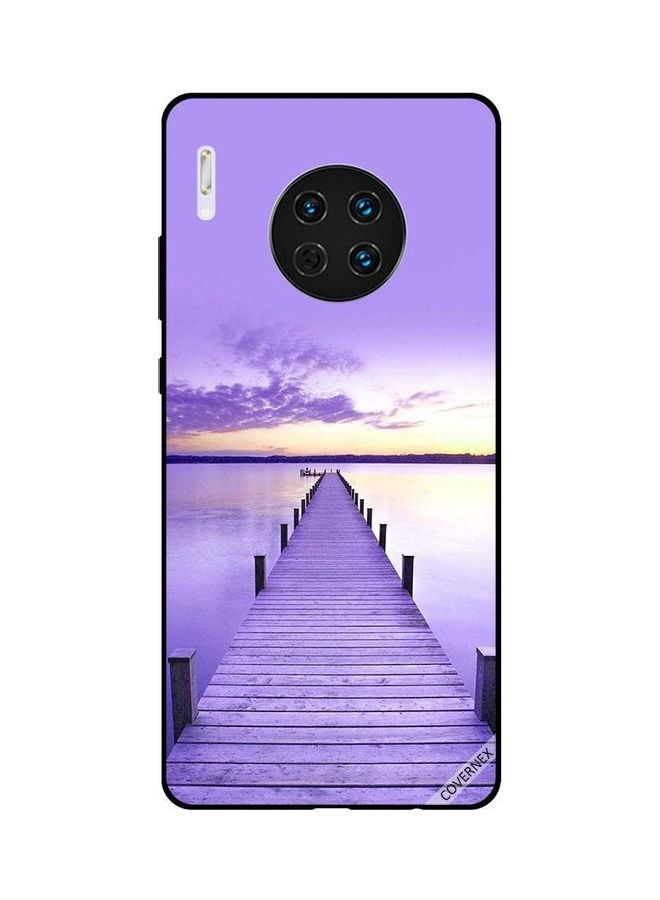 Covernex Huawei Mate 30 Protective Case Cover Printed Featuring Pathway To Sea DESIGN_0213 - Image 1