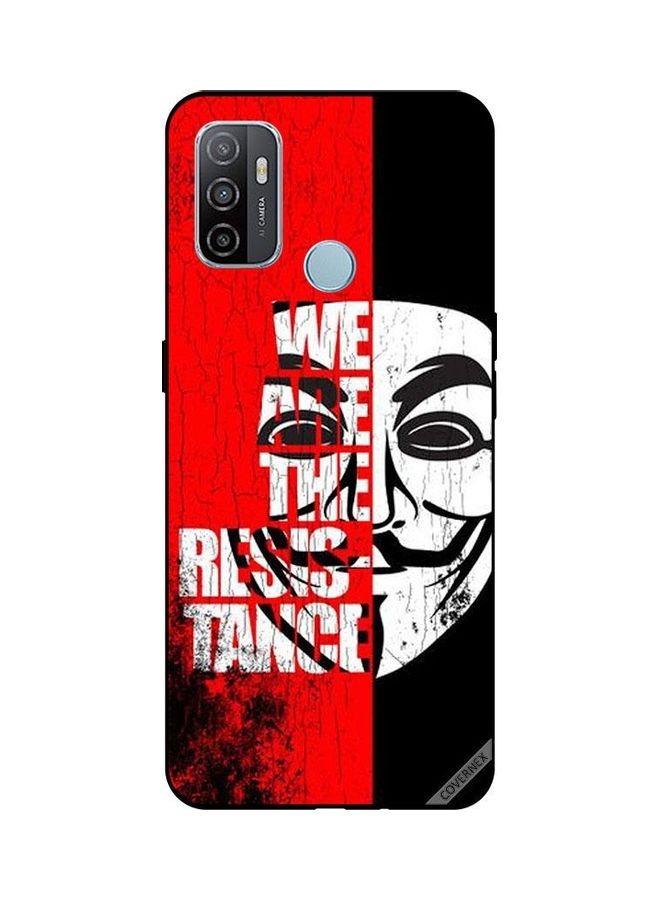Covernex We Are The Resistance Protective Case Cover For OPPO A53/A53S Multicolour