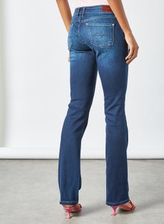 Pepe Jeans LONDON Bootcut Fit Mid Rise Jeans Blue  - Image 2