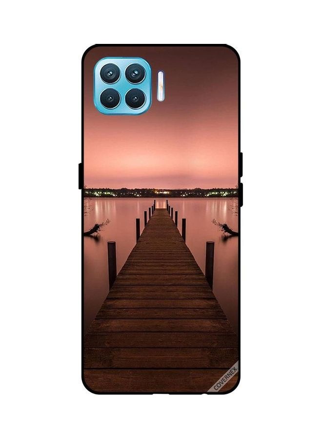 Covernex Protective Case Cover For Oppo F17 Pro Pathway To Sea Evening - Image 1