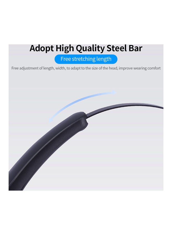 Communication Mono Ear Headset With Mic Black/Beige  - Image 3