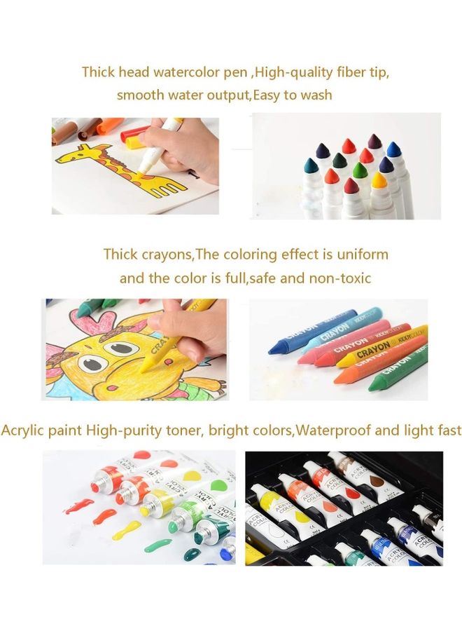 MissTiara 145-Piece Art Supply Set  - Image 4