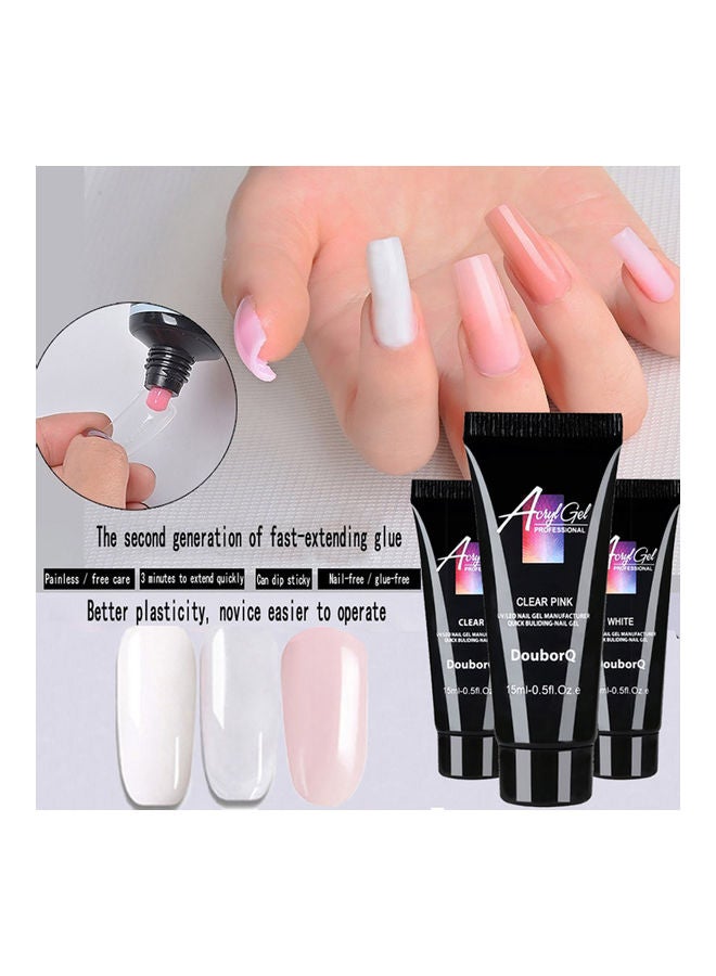 11 Piece Nail Gel Kit Multicolour - v1623561391/N48121983A_2