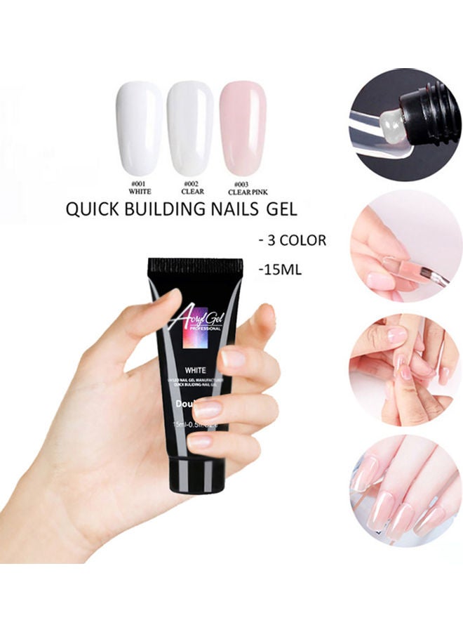 11 Piece Nail Gel Kit Multicolour - v1623561391/N48121983A_4