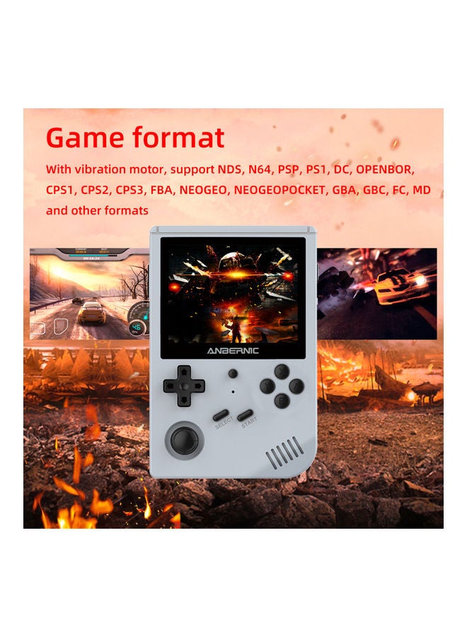 Generic - RG351V Handheld Gaming Console Emulator With Built-In 16GB RK3326 Open Source 3.5 IN For PS1 + Extra 64GB TF Card - Image 1