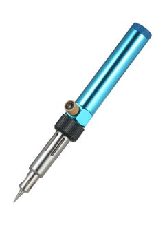 KKmoon Portable Gas Soldering Iron Blue/Silver/Black  - Image 1
