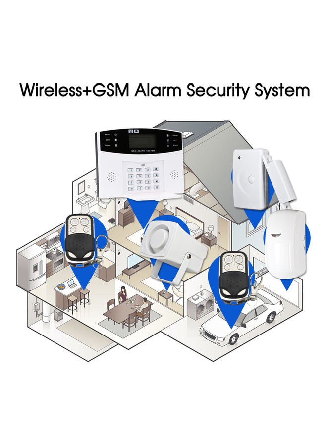 Wireless GSM Alarm System White  - Image 3