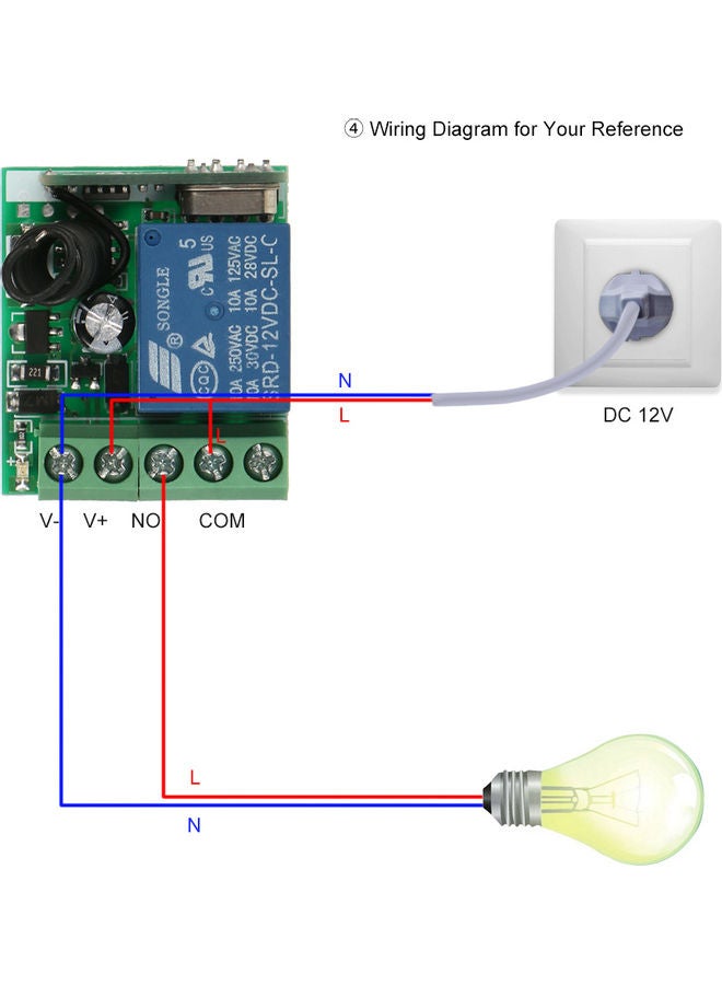 Smart Home Remote Switch Dark Green - Image 4