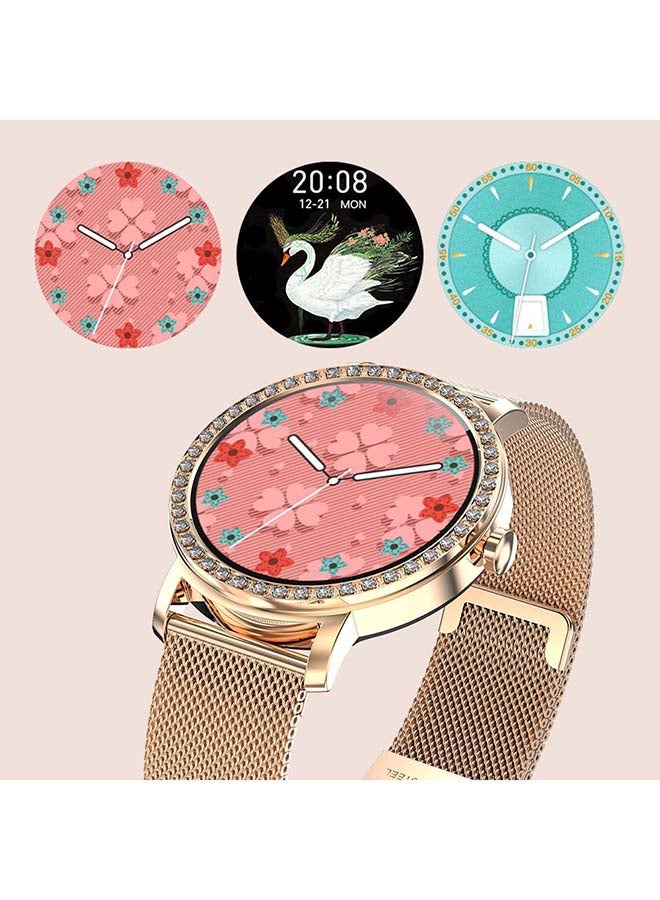 VIKUSHA - Vogue Smart Watch Bracelet Fitness Activity Tracker Gold - Image 1
