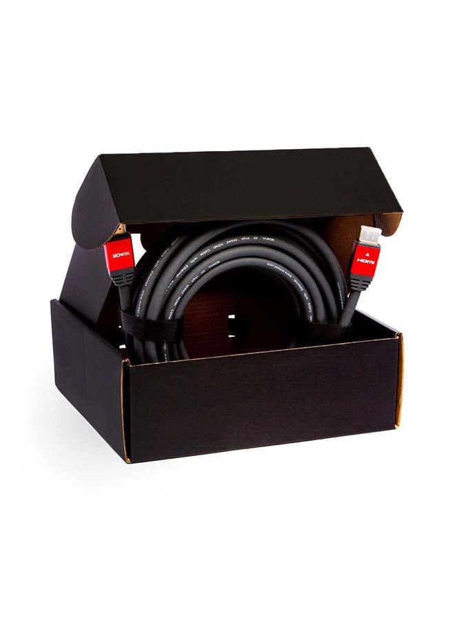 MOWSIL High-Speed HDMI Male to HDMI for HDMI Devices 1.4V Black - Image 2