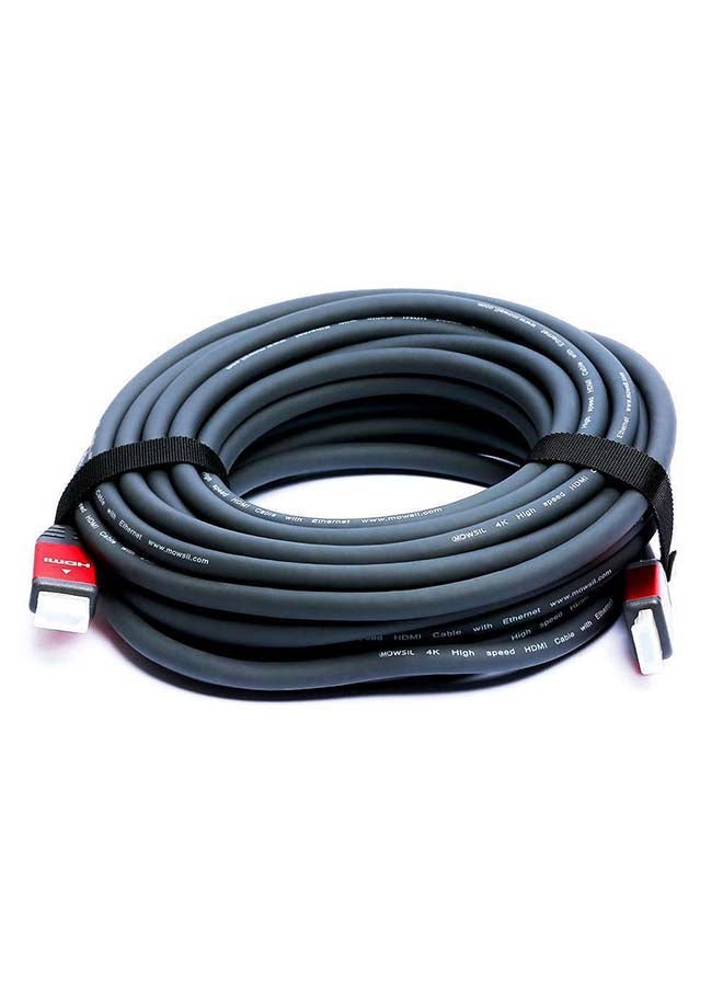 موسل محول عالي السرعة من HDMI ذكر إلى HDMI لأجهزة HDMI بجهد 1.4 فولت أسود - Image 3