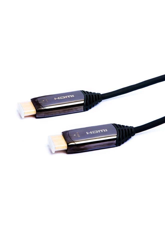 MOWSIL AOC Fibre HDMI to HDMI 2.0V 4K Cable Black - Image 3