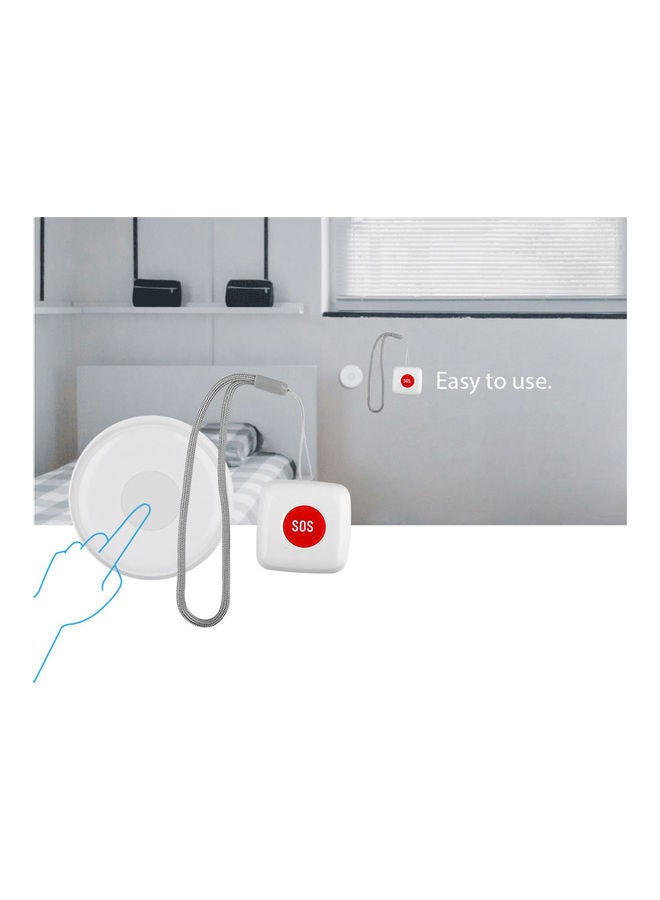Generic - SOS Emergency Call Button White - Image 1