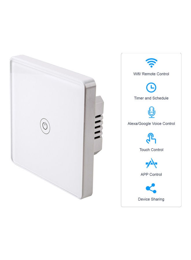 Wi-Fi Smart Light Switch White - Image 1
