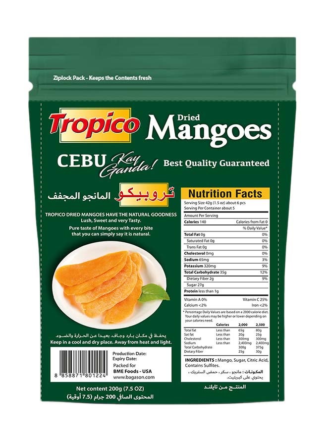 Dried Mango 200grams