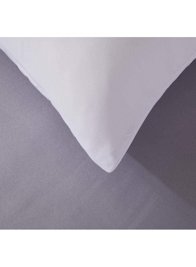 KRUDE - Krude 100% Microfiber Supersoft Press Pillow – Soft Fiber Filling, Plush Comfort, Size:  48x70 cm Polyester White 48x70cm - Image 1