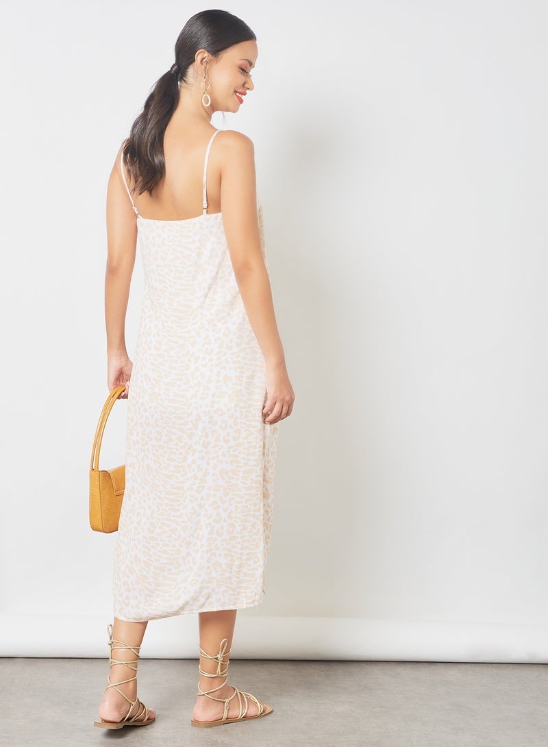 تشارلي هوليداي. فستان بطبعة حيوان أبيض - Image 2