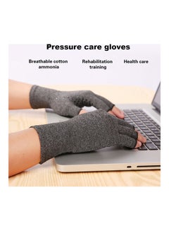 Generic Motorcycle Winter Warm Half Finger Gloves  - Image 4