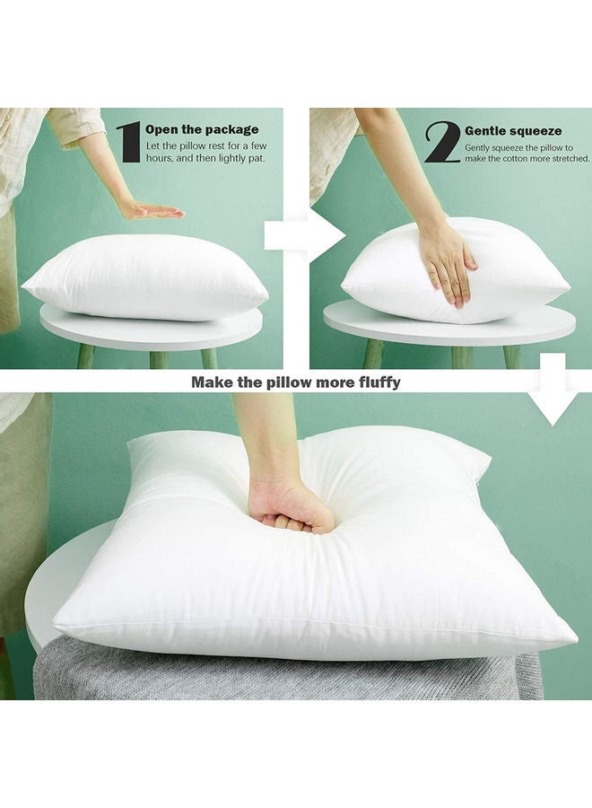 Hotel Linen Klub 600gm Hollow Siliconized Kids Pillow 1Pc Cotton White 40x60cm  - Image 3